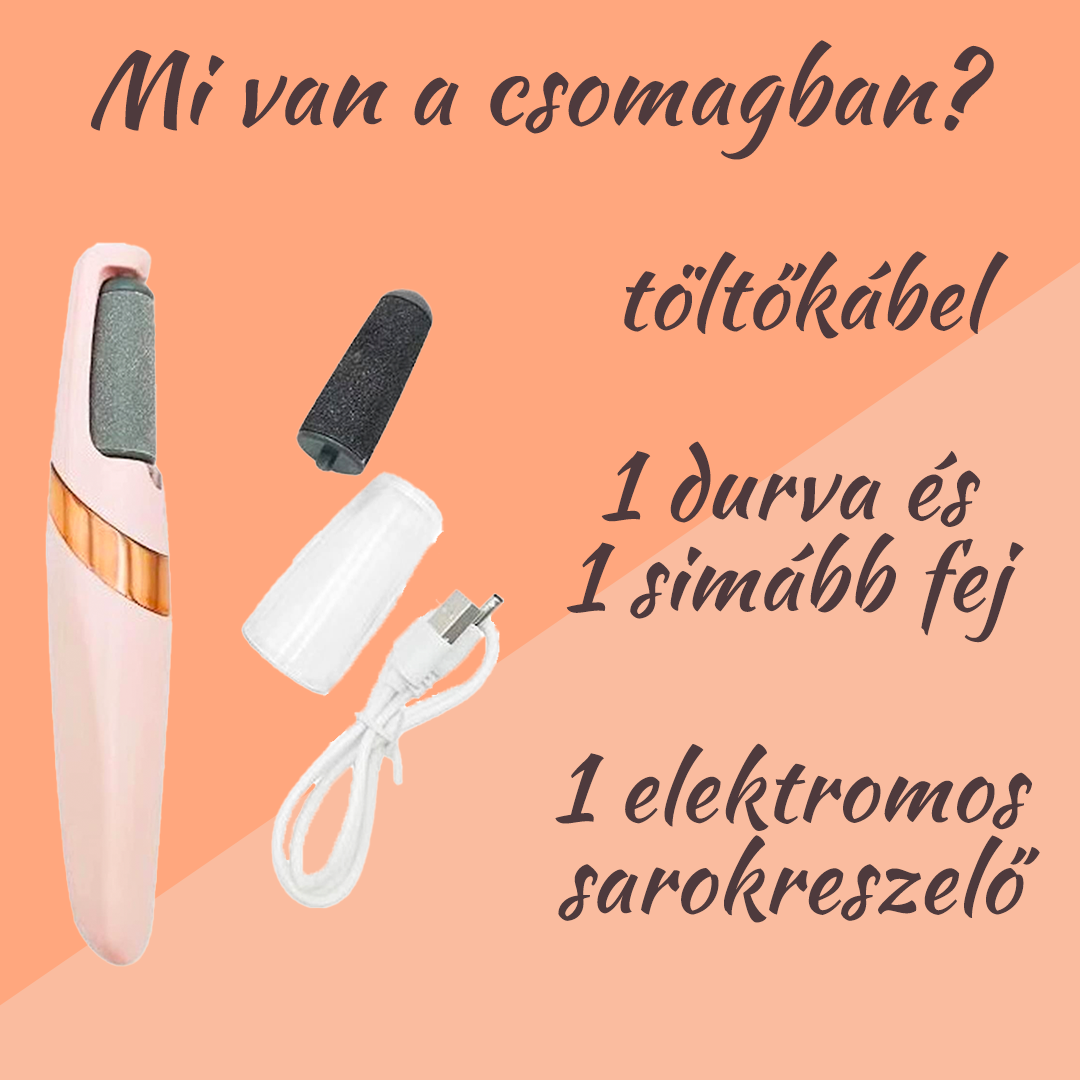 Pedi Elektromos Sarokreszelő